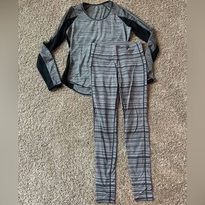 Athleta shirt and leggings bundle